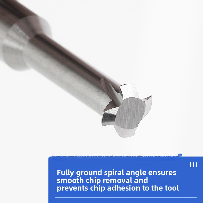 Inch single tooth tungsten steel cylindrical pipe thread milling cutter sealing type CNC numerical control tool for aluminum steel coating